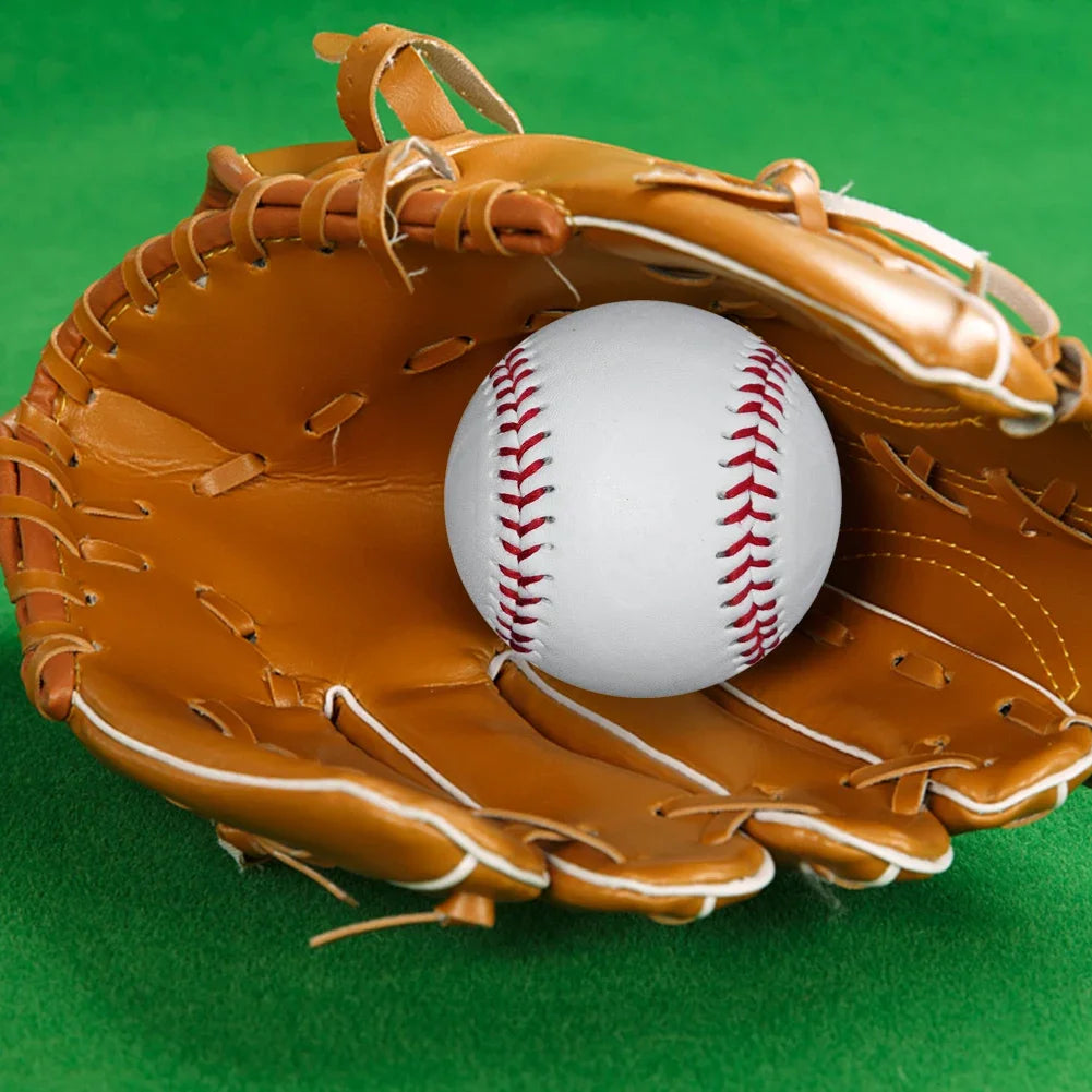 High quality 9" Handmade Baseballs PVC Upper Rubber Inner Soft Baseball Balls Softball Ball Training Exercise Baseball Balls