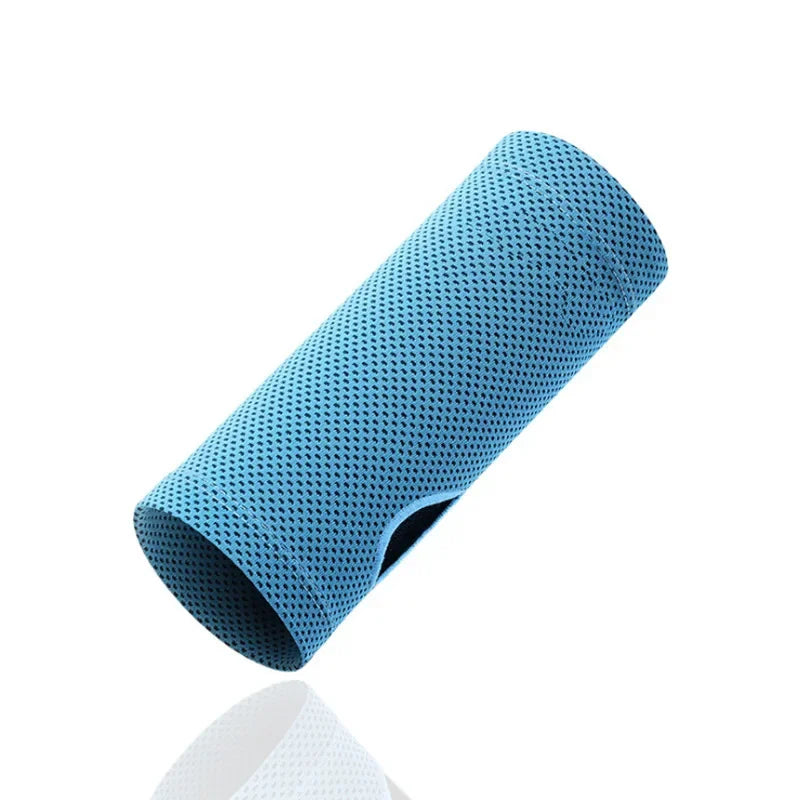 Wristbands Sport Cold Feeling Ice Silk Fitness Accessories Weightlifting Cool Sweat-absorbing Wristbands Gym Cooling Towel 1PC