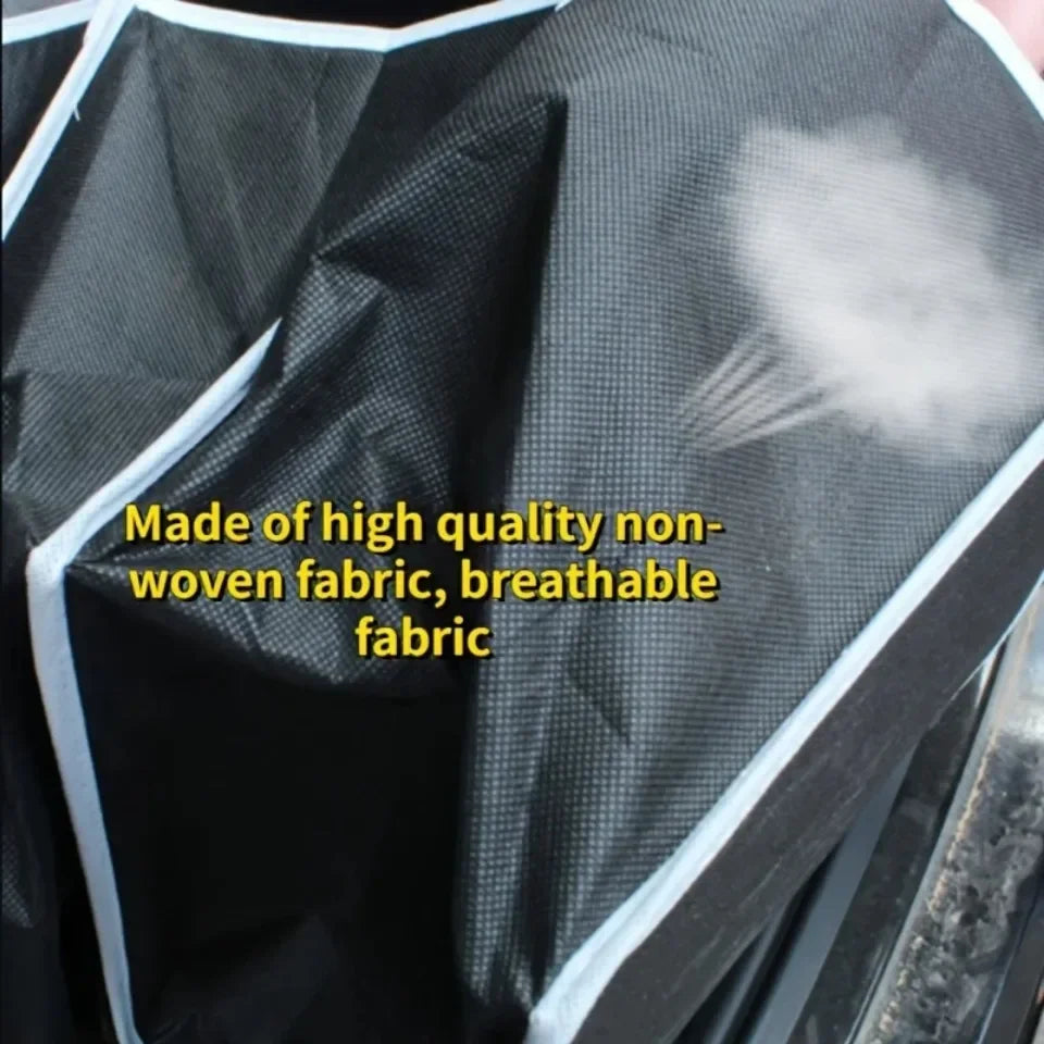 Car Foldable Storage Box Breathable Durable Non Woven Storage Bag 3 Compartments Auto Trunk Organizer Car Accessories Interior