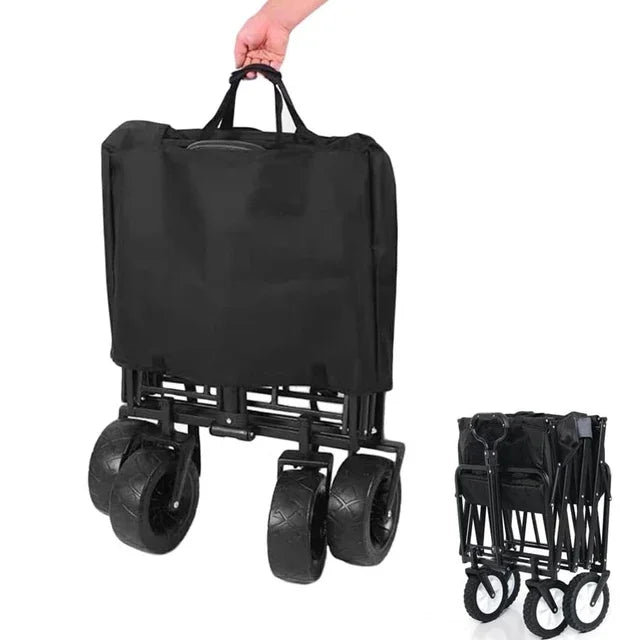 1pcs Folding Wagon Cover Storage Bag For Camping Storage Garden Carts Dustproof Sun Protection Dust Prevention Bag Only NO Carts