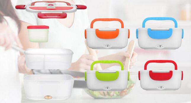 12V Electric Lunch Box Heating Warmer Food Container