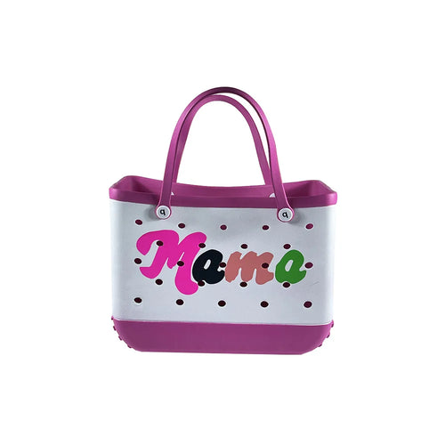Tote Silicone Basket with Sand Waterproof Travel Bag Sandproof