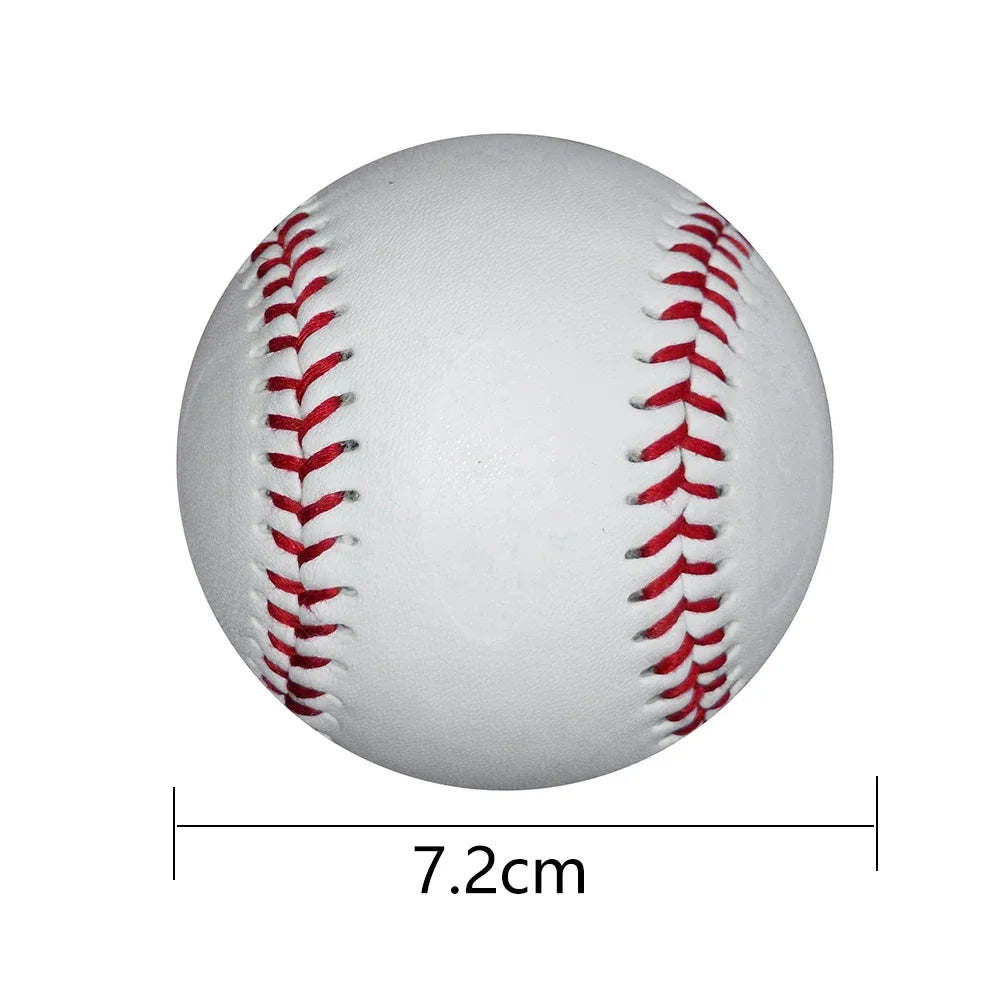 High quality 9" Handmade Baseballs PVC Upper Rubber Inner Soft Baseball Balls Softball Ball Training Exercise Baseball Balls
