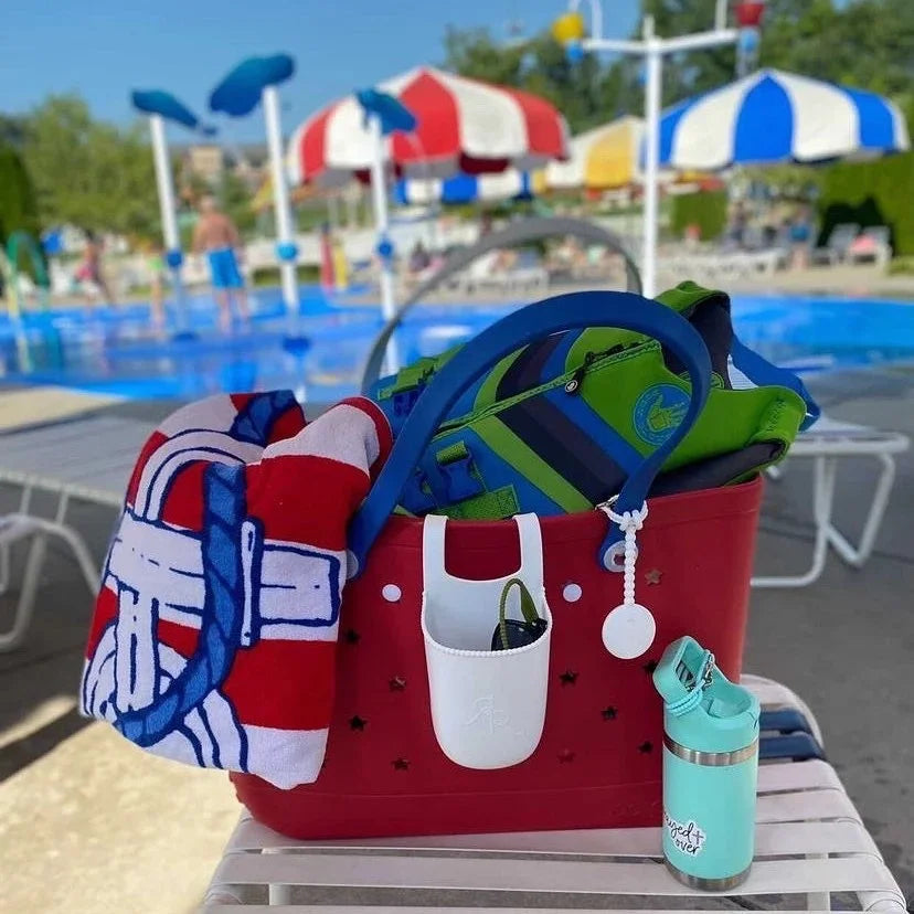 Tote Silicone Basket with Sand Waterproof Travel Bag Sandproof