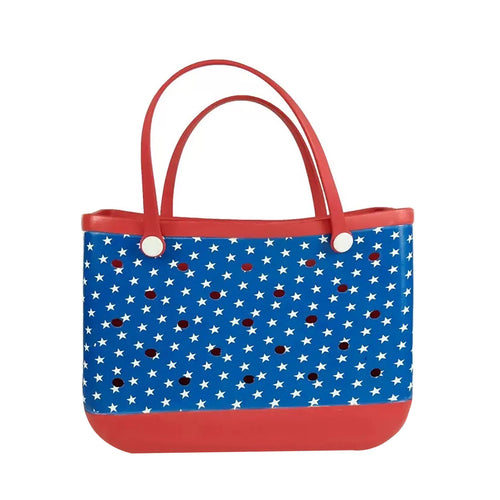 Tote Silicone Basket with Sand Waterproof Travel Bag Sandproof