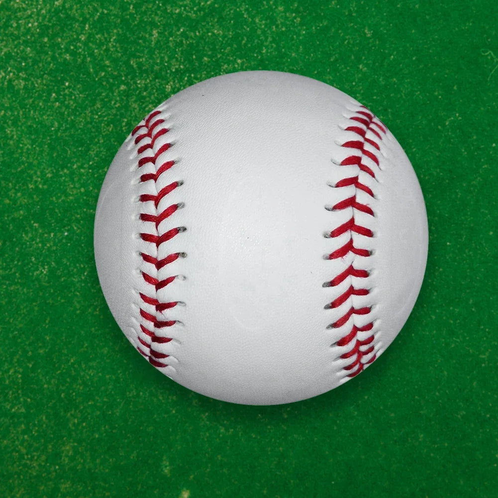 High quality 9" Handmade Baseballs PVC Upper Rubber Inner Soft Baseball Balls Softball Ball Training Exercise Baseball Balls