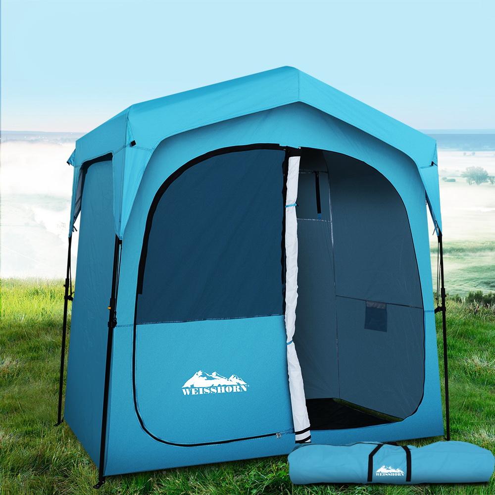 Weisshorn Pop Up Camping Shower Tent Portable Toilet Outdoor Change