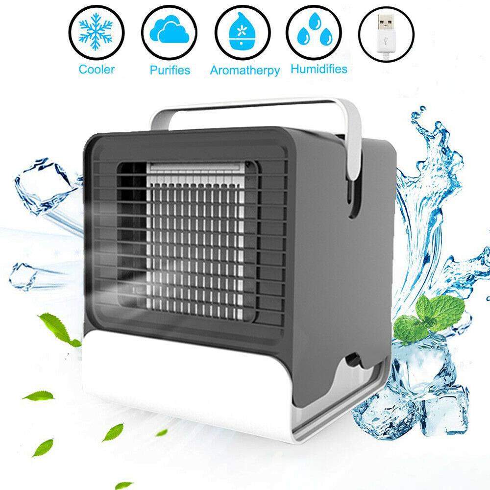 USB Mini Negative Ion Cool Fan Air Conditioner